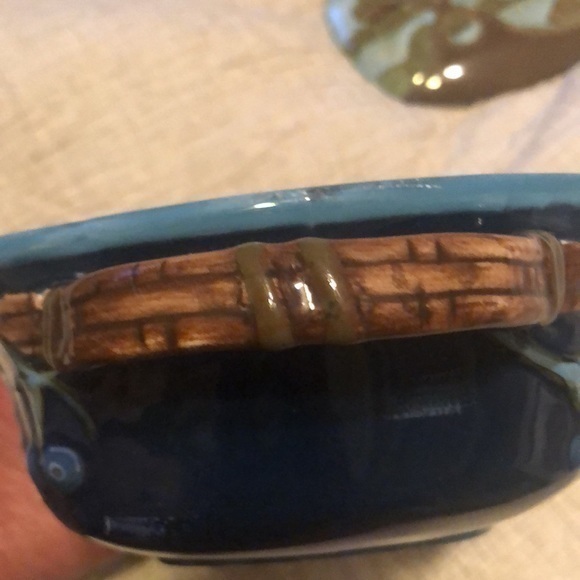 Tracy Porter  ‎ The One Acre collection hand painted pottery w/ lid new - Picture 2 of 11